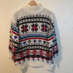 Vintage Susann D Chunky Knit Sweater Size:L
